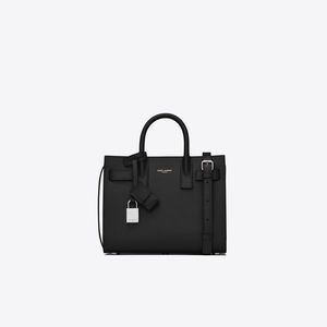 Saint Laurent SAC DE JOUR NANO IN GRAINED LEATHER